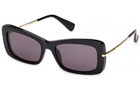 Gafas de Sol - MaxMara - MM0194 - 01A  SHINY BLACK // SMOKE