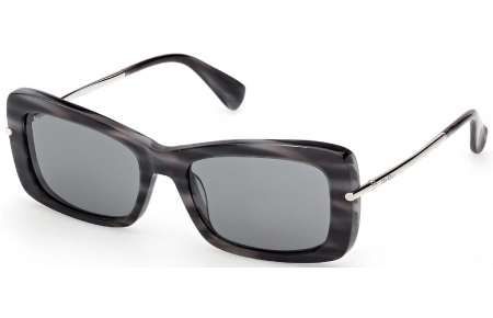 Gafas de Sol - MaxMara - MM0194 - 64A  STRIPED GREY // SMOKE