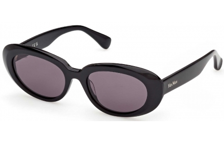 Gafas de Sol - MaxMara - MM0196 - 01A  SHINY BLACK // SMOKE
