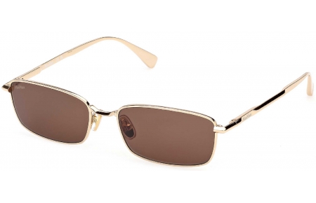 Gafas de Sol - MaxMara - MM0199 - 30E  SHINY GOLD // BROWN