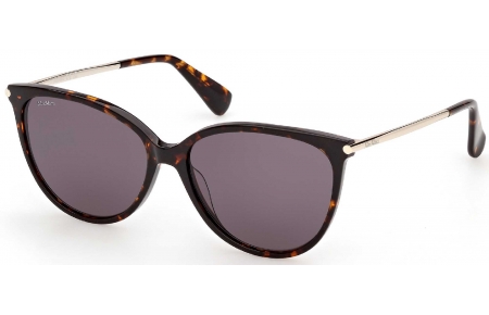 Gafas de Sol - MaxMara - MM0201 - 52A  DARK HAVANA SHINY GOLD // GREY