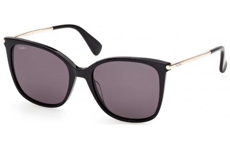 Gafas de Sol - MaxMara - MM0202 - 01A  SHINY BLACK // GREY