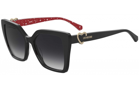 Gafas de Sol - Love Moschino - MOL067/S - 807 (9O) BLACK // DARK GREY GRADIENT