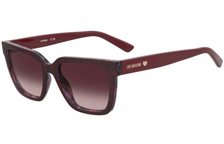 Gafas de Sol - Love Moschino - MOL087/S - LHF (UQ) BURGUNDY // BURGUNDY GRADIENT PINK