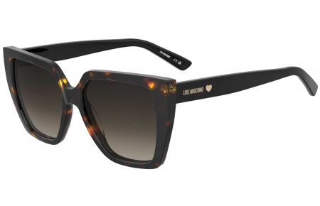 Gafas de Sol - Love Moschino - MOL088/S - 086 (HA) HAVANA // BROWN GRADIENT