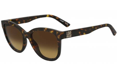 Gafas de Sol - Love Moschino - MOL089/S - 086 (5U) HAVANA // BROWN GRADIENT ORANGE