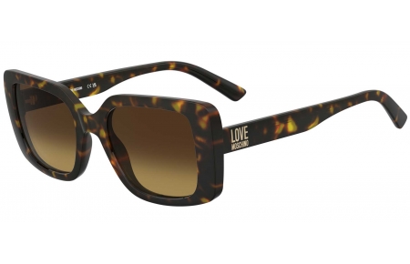 Gafas de Sol - Love Moschino - MOL090/S - 086 (5U) HAVANA // BROWN GRADIENT ORANGE