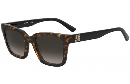 Gafas de Sol - Love Moschino - MOL091/S - 086 (HA) DARK HAVANA // BROWN GRADIENT