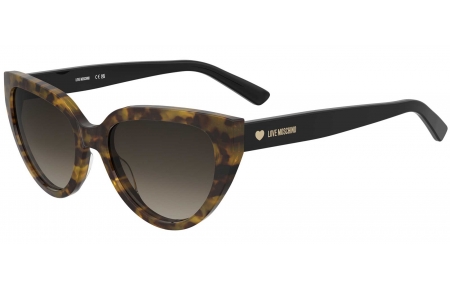 Gafas de Sol - Love Moschino - MOL095/S - 086 (HA) DARK HAVANA // BROWN GRADIENT