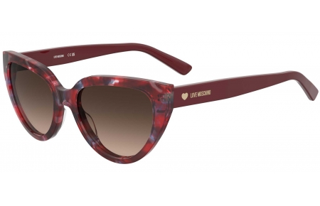 Gafas de Sol - Love Moschino - MOL095/S - LHF (HA) BORDEAUX // BROWN GRADIENT