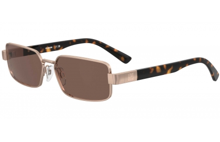 Gafas de Sol - Love Moschino - MOL100/S - DDB (4S) GOLD COPPER // BURGUNDY