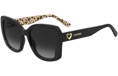 Gafas de Sol - Love Moschino - MOL107/S - 807 (9O) BLACK // DARK GREY GRADIENT