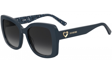 Gafas de Sol - Love Moschino - MOL107/S - PJP (9O) BLUE // DARK GREY GRADIENT