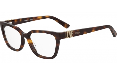 Monturas - Love Moschino - MOL692 - 05L HAVANA BROWN