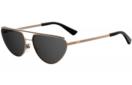 Gafas de Sol - Moschino - MOS057/G/S - 000 (IR) ROSE GOLD // GREY