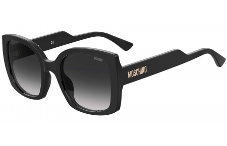 Gafas de Sol - Moschino - MOS124/S - 807 (9O) BLACK // DARK GREY GRADIENT