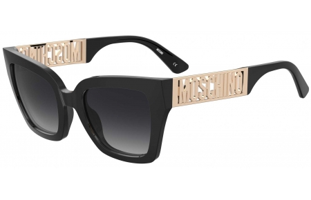 Gafas de Sol - Moschino - MOS161/S - 807 (9O) BLACK // DARK GREY GRADIENT