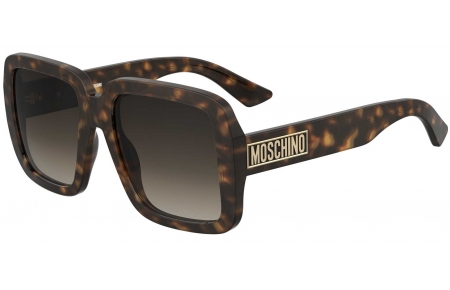 Gafas de Sol - Moschino - MOS180/S - 086 (HA) DARK HAVANA // BROWN GRADIENT
