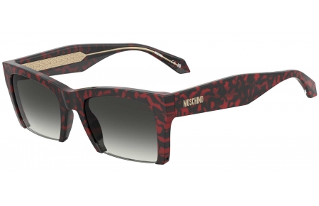 Gafas de Sol - Moschino - MOS196/S - 0UC (9O) RED HAVANA // DARK GREY GRADIENT
