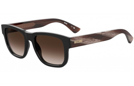 Gafas de Sol - Moschino - MOS202/S - 37N (HA) BLACK HORN // BROWN GRADIENT