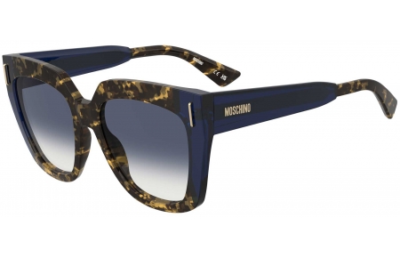 Gafas de Sol - Moschino - MOS207/S - IPR (08) HAVANA BLUE // DARK BLUE GRADIENT