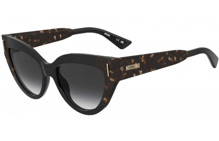 Gafas de Sol - Moschino - MOS208/S - WR7 (9O) BLACK HAVANA // DARK GREY GRADIENT