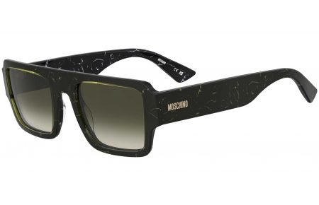 Gafas de Sol - Moschino - MOS213/S - UHP (9K) GREEN MARBLE BLACK // GREEN GRADIENT