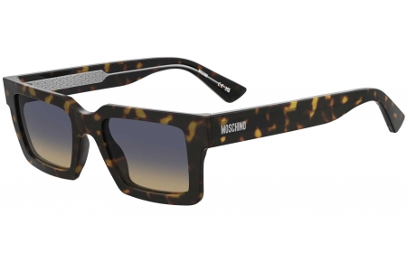 Gafas de Sol - Moschino - MOS214/S - 086 (IE) DARK HAVANA // BLUE GRADIENT BEIGE