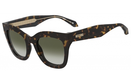 Gafas de Sol - Moschino - MOS215/S - 2IK (9K) HAVANA GOLD // GREEN GRADIENT