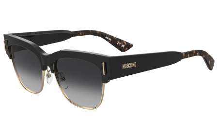 Gafas de Sol - Moschino - MOS217/S - WR7 (9O) BLACK HAVANA // DARK GREY GRADIENT