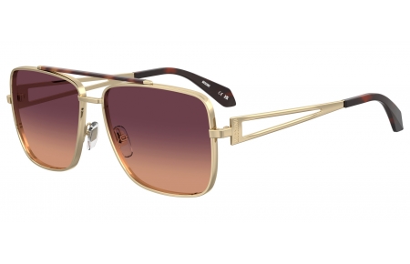 Gafas de Sol - Moschino - MOS218/S - 000 (3X) GOLD // BURGUNDY GRADIENT