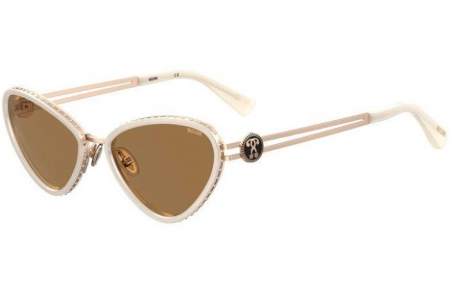 Gafas de Sol - Moschino - MOS095/S - 5X2 (70) PEARLED IVORY // BROWN