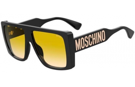 Sunglasses - Moschino - MOS119/S - 807 (06) BLACK // YELLOW GRADIENT