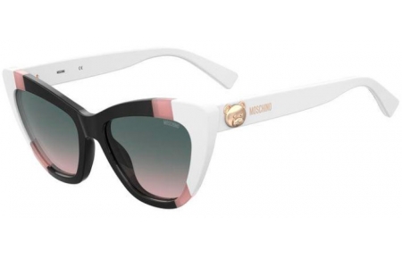 Sunglasses - Moschino - MOS122/S - 3H2 (JP) BLACK PINK WHITE // GREEN PINK GRADIENT