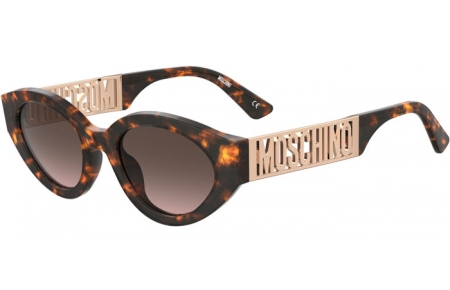 Gafas de Sol - Moschino - MOS160/S - 086 (HA) DARK HAVANA // BROWN GRADIENT