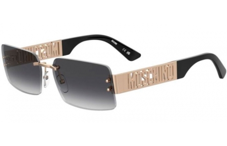 Lunettes de soleil - Moschino - MOS169/S - 2F7 (9O) GOLD GREY // DARK GREY GRADIENT