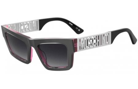 Sunglasses - Moschino - MOS171/S - 4WC (9O) METALIZED GREY // DARK GREY GRADIENT