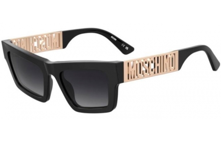 Sunglasses - Moschino - MOS171/S - 807 (9O)  BLACK // DARK GREY GRADIENT