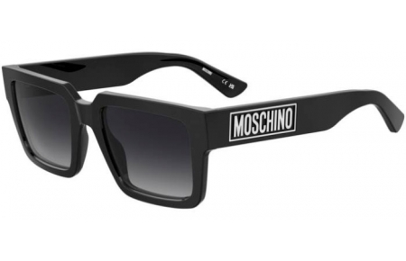 Sunglasses - Moschino - MOS175/S - 807 (9O) BLACK // DARK GREY GRADIENT