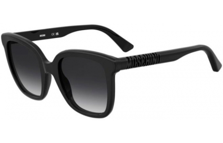 Sunglasses - Moschino - MOS178/S - 807 (9O) BLACK // DARK GREY GRADIENT