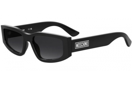 Lunettes de soleil - Moschino - MOS186/S - 807 (9O) BLACK // DARK GREY GRADIENT
