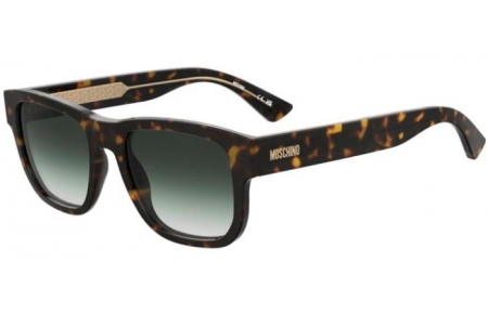 Sunglasses - Moschino - MOS202/S - 086 (9K) DARK HAVANA // GREEN GRADIENT