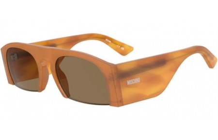 Lunettes de soleil - Moschino - MOS203/S - C9B (70) HAVANA HONEY // BROWN