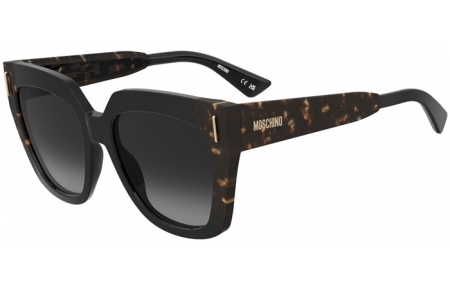 Gafas de Sol - Moschino - MOS207/S - WR7 (90) BLACK HAVANA // DARK GREY GRADIENT