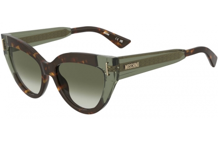 Gafas de Sol - Moschino - MOS208/S - PHW (9K) HAVANA GREEN // GREEN GRADIENT