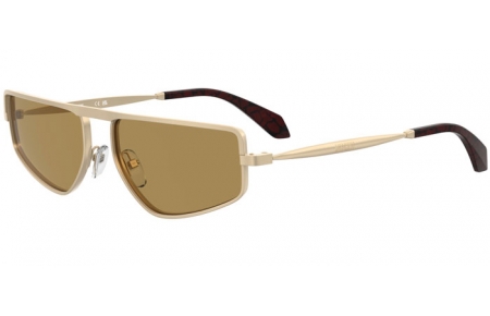 Gafas de Sol - Moschino - MOS209/S - AOZ (70) MATTE GOLD // BROWN