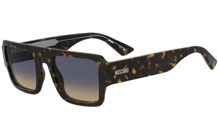 Gafas de Sol - Moschino - MOS213/S - 086 (IE) DARK HAVANA // BLUE GRADIENT BEIGE