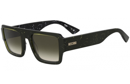 Gafas de Sol - Moschino - MOS213/S - UHP (9K) GREEN MARBLE BLACK // GREEN GRADIENT