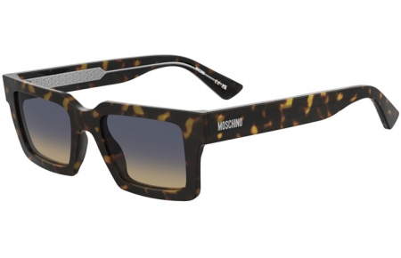 Gafas de Sol - Moschino - MOS214/S - 086 (IE) DARK HAVANA // BLUE GRADIENT BEIGE