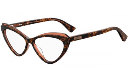 Monturas - Moschino - MOS568 - L9G  HAVANA ORANGE